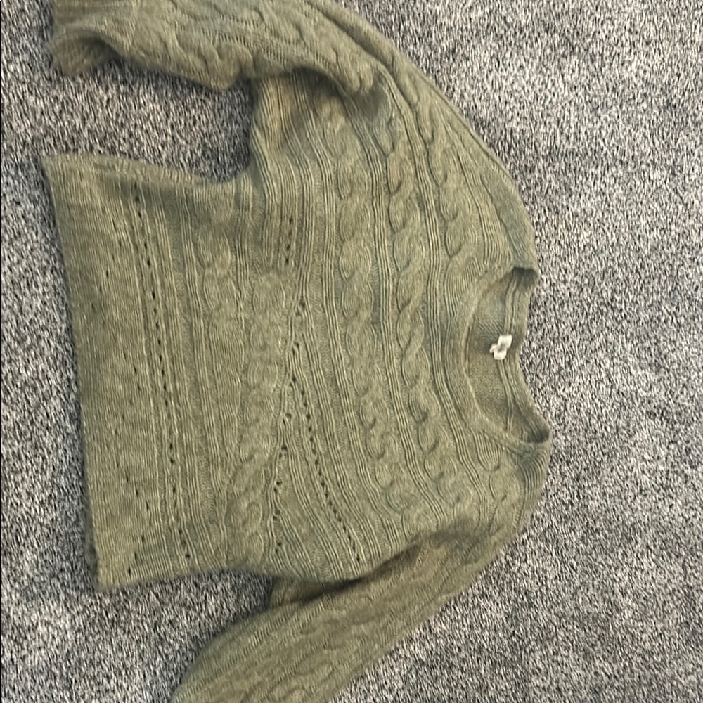 Women's Olive Sweater